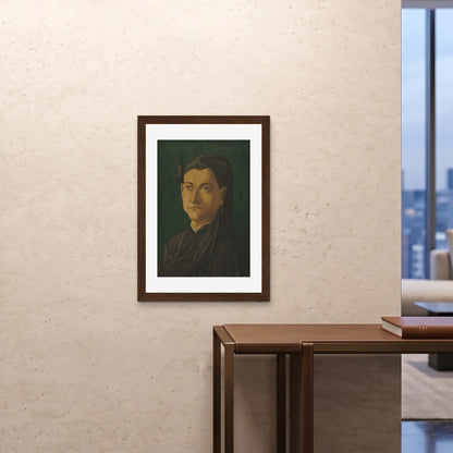 Orlonzo - FRAMED PRINT DARK WOOD A1594x841cm ROOM