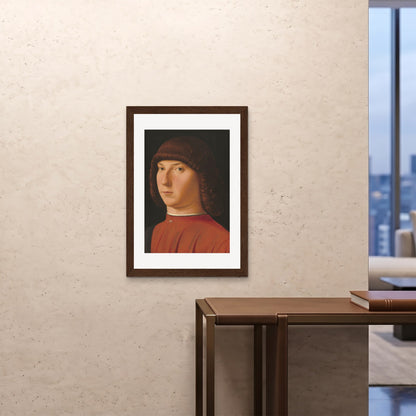 Orlonzo - FRAMED PRINT DARK WOOD A1594x841cm ROOM