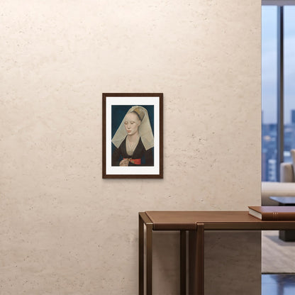 Orlonzo - FRAMED PRINT DARK WOOD A242x594cm ROOM