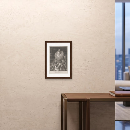 Orlonzo - FRAMED PRINT DARK WOOD A242x594cm ROOM