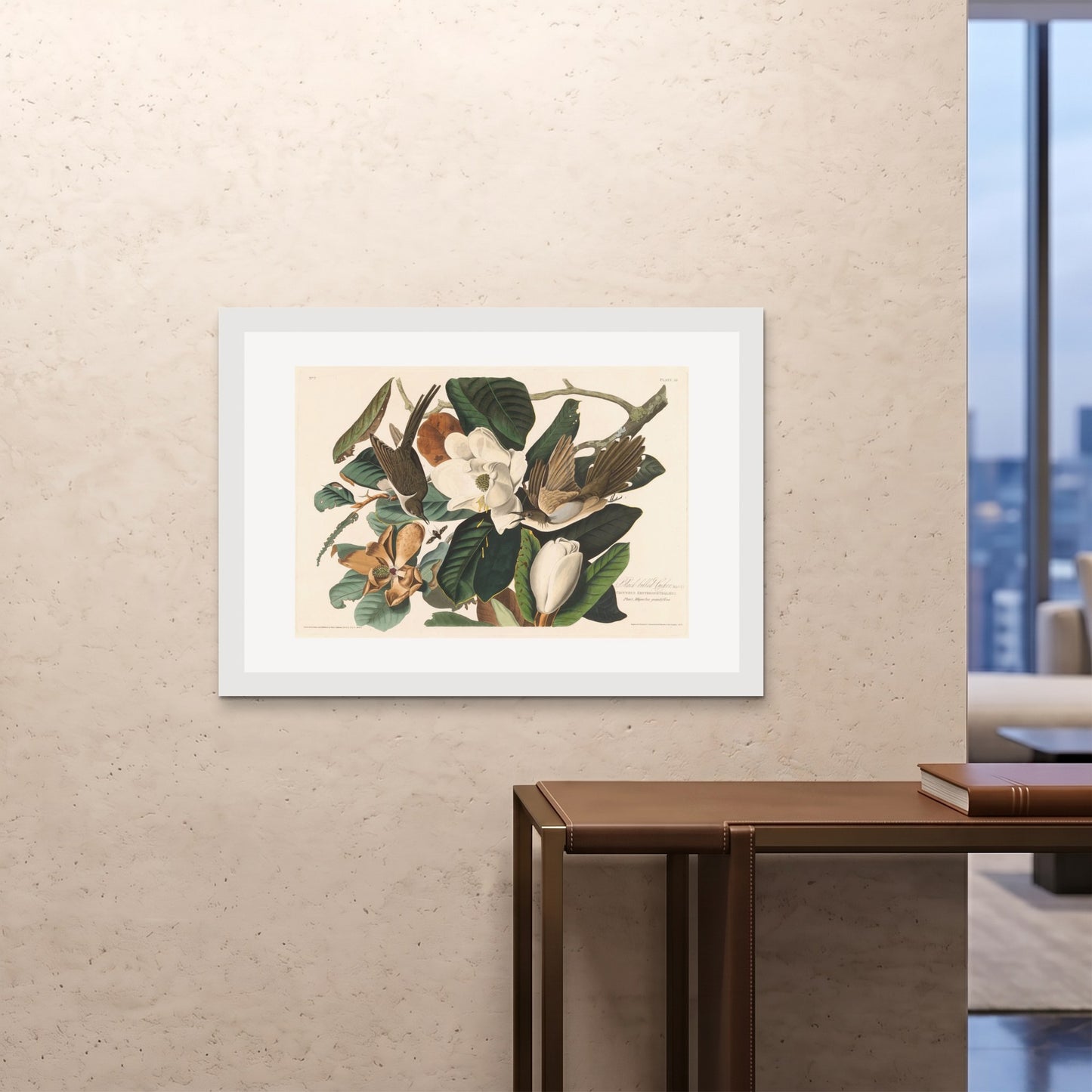 Orlonzo - FRAMED PRINT WHITE 10070cm4028 ROOM