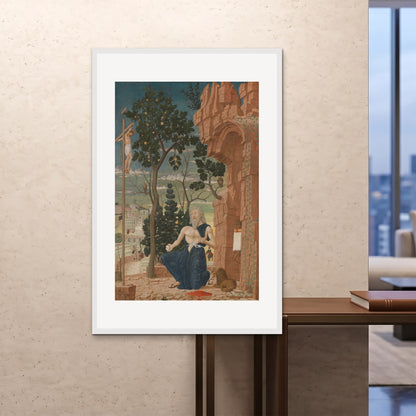 Orlonzo - FRAMED PRINT WHITE 100x150cm40x60 ROOM
