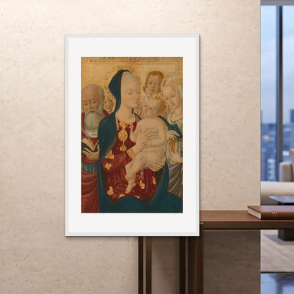 Orlonzo - FRAMED PRINT WHITE 100x150cm40x60 ROOM