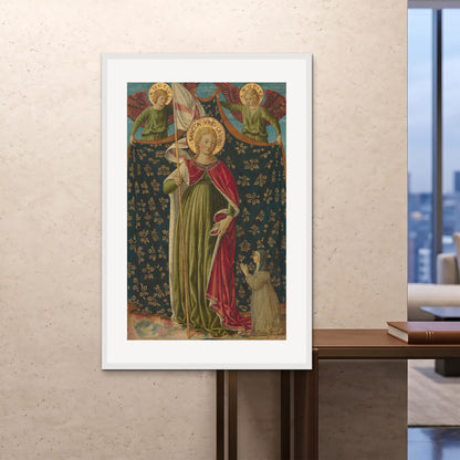 Orlonzo - FRAMED PRINT WHITE 100x150cm40x60 ROOM