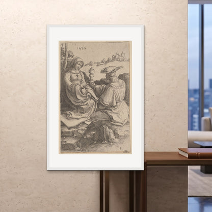 Orlonzo - FRAMED PRINT WHITE 100x150cm40x60 ROOM