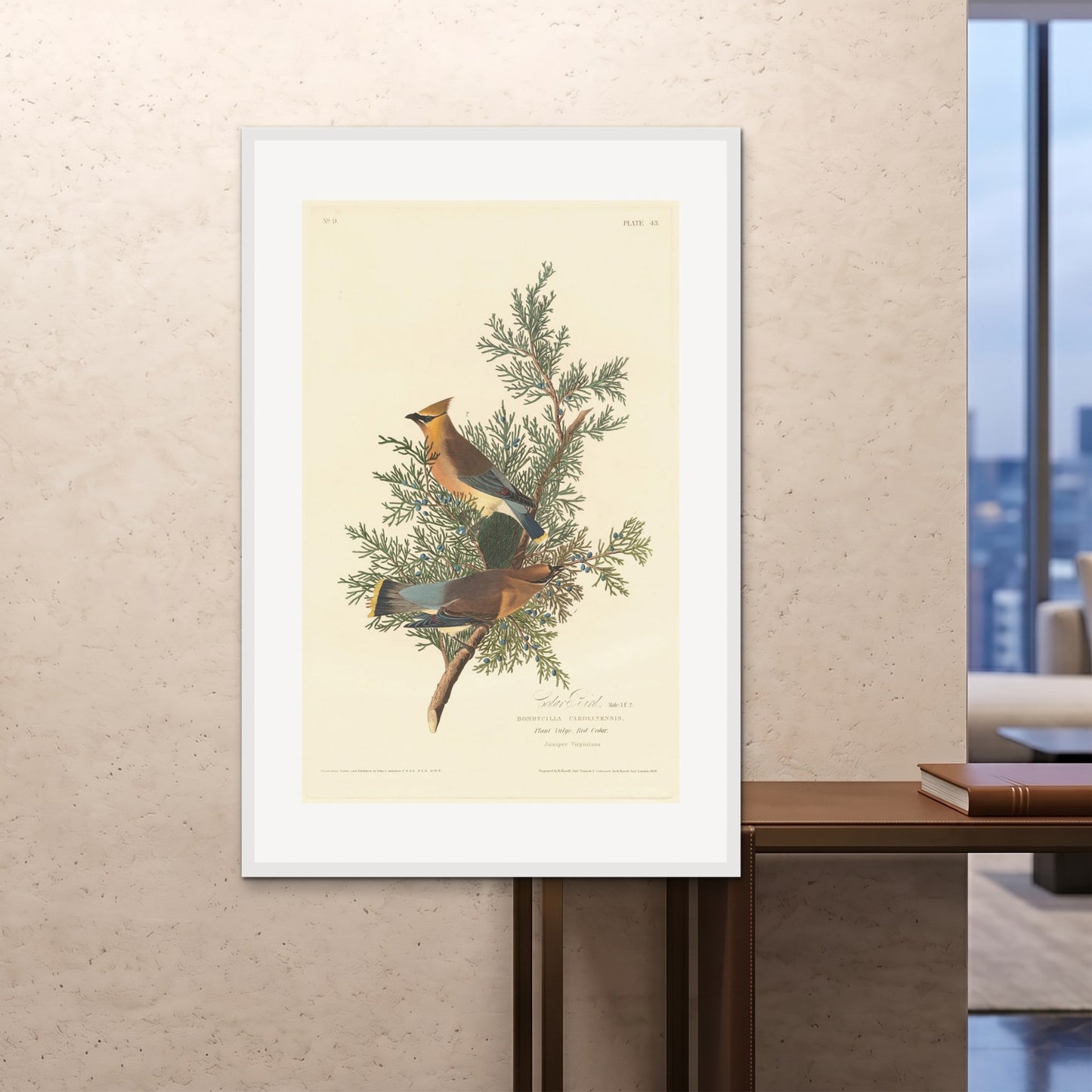 Orlonzo - FRAMED PRINT WHITE 100x150cm40x60 ROOM