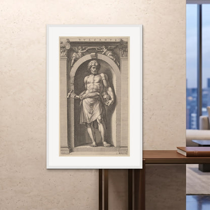 Orlonzo - FRAMED PRINT WHITE 100x150cm40x60 ROOM