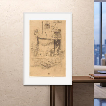 Orlonzo - FRAMED PRINT WHITE 100x150cm40x60 ROOM