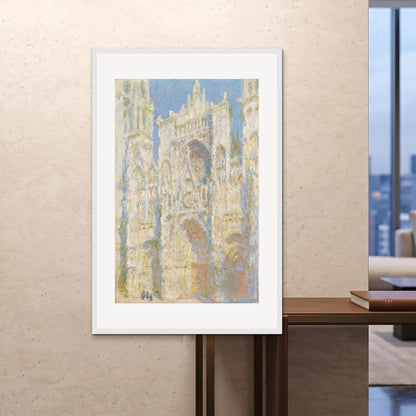 Orlonzo - FRAMED PRINT WHITE 100x150cm40x60 ROOM