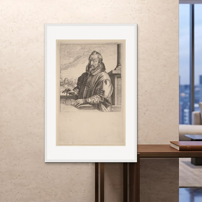 Orlonzo - FRAMED PRINT WHITE 100x150cm40x60 ROOM