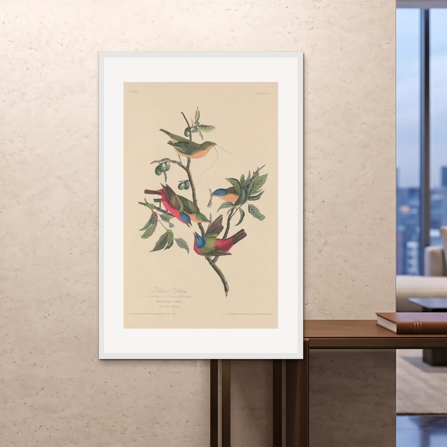 Orlonzo - FRAMED PRINT WHITE 100x150cm40x60 ROOM