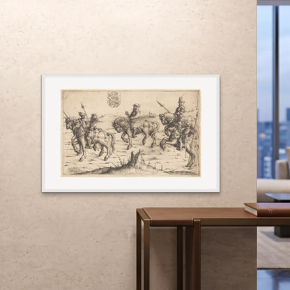 Orlonzo - FRAMED PRINT WHITE 12080cm4832 ROOM