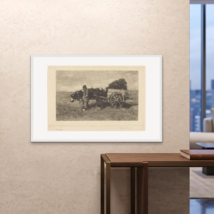 Orlonzo - FRAMED PRINT WHITE 12080cm4832 ROOM