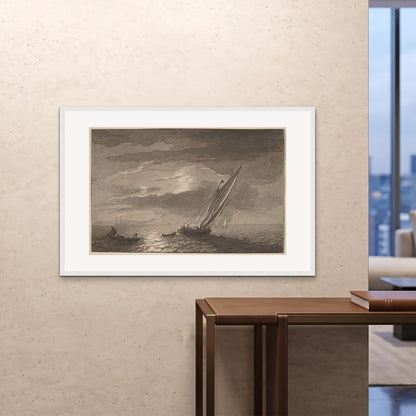 Orlonzo - FRAMED PRINT WHITE 12080cm4832 ROOM
