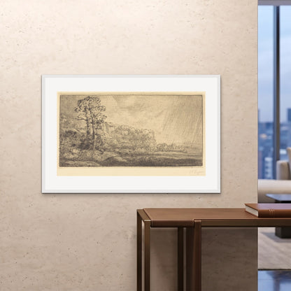 Orlonzo - FRAMED PRINT WHITE 12080cm4832 ROOM