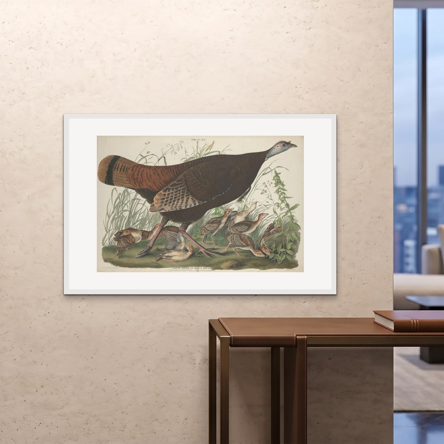 Orlonzo - FRAMED PRINT WHITE 12080cm4832 ROOM
