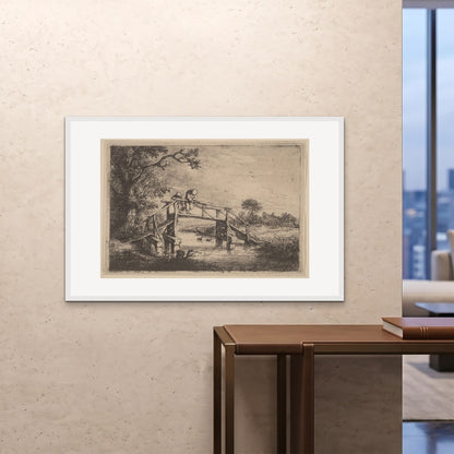 Orlonzo - FRAMED PRINT WHITE 12080cm4832 ROOM