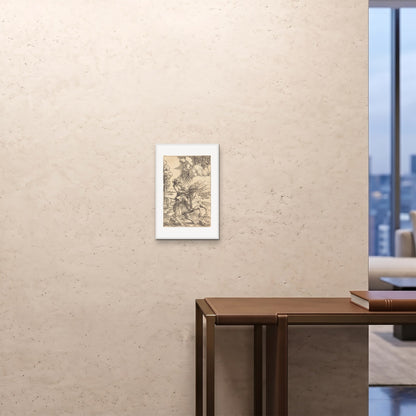 Orlonzo - FRAMED PRINT WHITE 12x1830x45cm ROOM