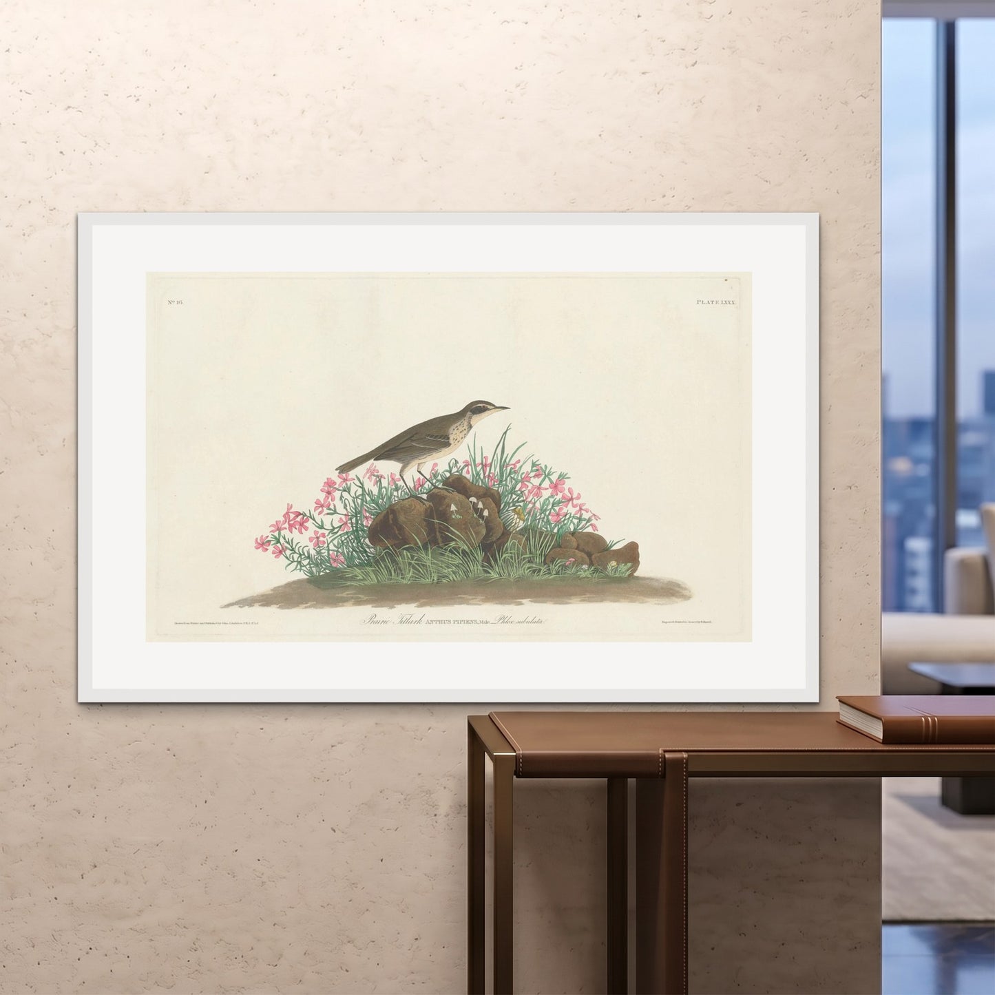 Orlonzo - FRAMED PRINT WHITE 150100cm6040 ROOM