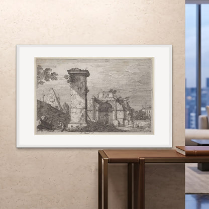 Orlonzo - FRAMED PRINT WHITE 150100cm6040 ROOM