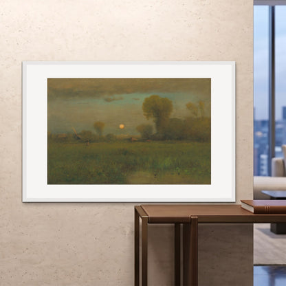 Orlonzo - FRAMED PRINT WHITE 150100cm6040 ROOM