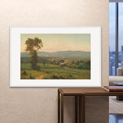 Orlonzo - FRAMED PRINT WHITE 150100cm6040 ROOM