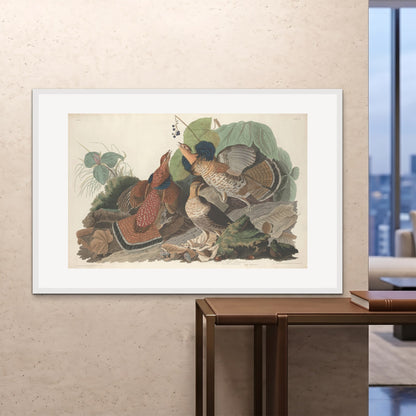 Orlonzo - FRAMED PRINT WHITE 150100cm6040 ROOM