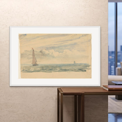 Orlonzo - FRAMED PRINT WHITE 150100cm6040 ROOM