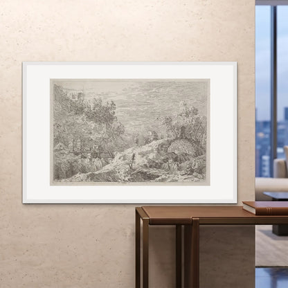 Orlonzo - FRAMED PRINT WHITE 150100cm6040 ROOM