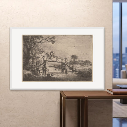 Orlonzo - FRAMED PRINT WHITE 150100cm6040 ROOM