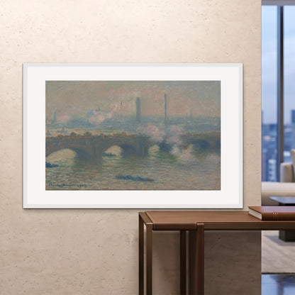 Orlonzo - FRAMED PRINT WHITE 150100cm6040 ROOM
