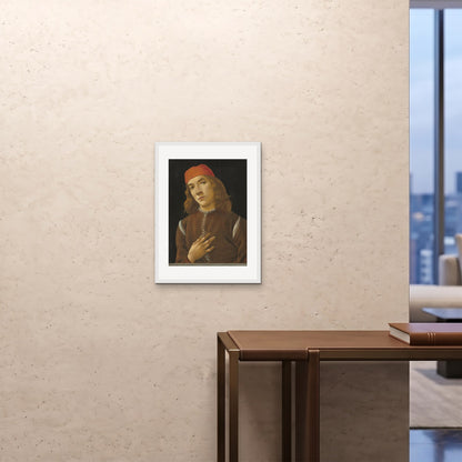 Orlonzo - FRAMED PRINT WHITE 18x2445x60cm ROOM