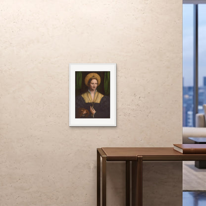 Orlonzo - FRAMED PRINT WHITE 18x2445x60cm ROOM
