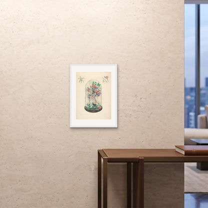 Orlonzo - FRAMED PRINT WHITE 18x2445x60cm ROOM