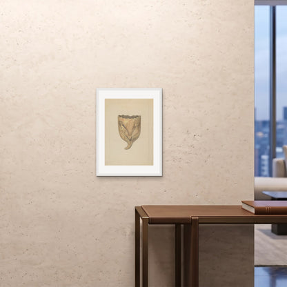 Orlonzo - FRAMED PRINT WHITE 18x2445x60cm ROOM