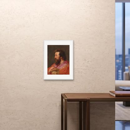 Orlonzo - FRAMED PRINT WHITE 18x2445x60cm ROOM