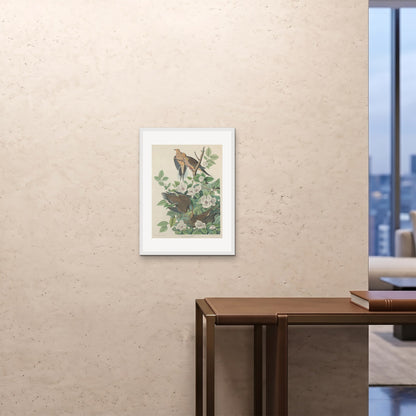 Orlonzo - FRAMED PRINT WHITE 18x2445x60cm ROOM