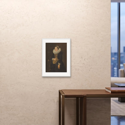 Orlonzo - FRAMED PRINT WHITE 18x2445x60cm ROOM