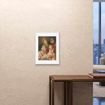 Orlonzo - FRAMED PRINT WHITE 18x2445x60cm ROOM