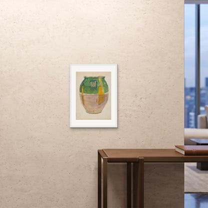 Orlonzo - FRAMED PRINT WHITE 18x2445x60cm ROOM