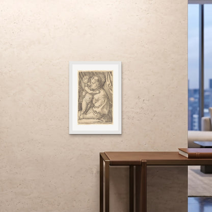 Orlonzo - FRAMED PRINT WHITE 20x2850x70cm ROOM