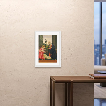 Orlonzo - FRAMED PRINT WHITE 20x2850x70cm ROOM