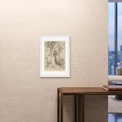 Orlonzo - FRAMED PRINT WHITE 20x2850x70cm ROOM