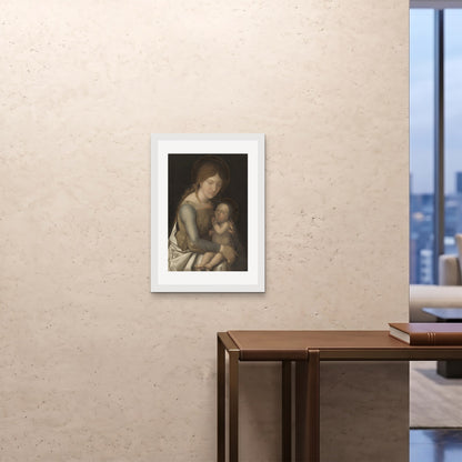 Orlonzo - FRAMED PRINT WHITE 20x2850x70cm ROOM