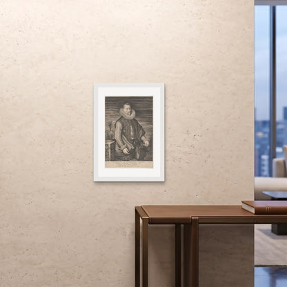 Orlonzo - FRAMED PRINT WHITE 20x2850x70cm ROOM