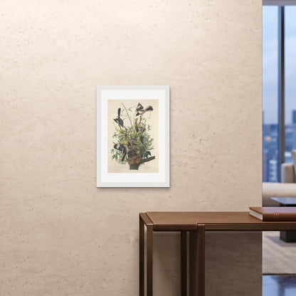 Orlonzo - FRAMED PRINT WHITE 20x2850x70cm ROOM