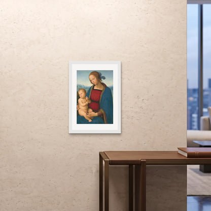 Orlonzo - FRAMED PRINT WHITE 20x2850x70cm ROOM