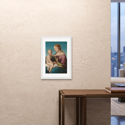Orlonzo - FRAMED PRINT WHITE 20x2850x70cm ROOM