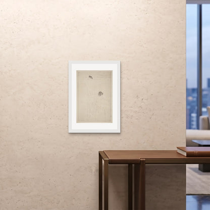 Orlonzo - FRAMED PRINT WHITE 20x2850x70cm ROOM