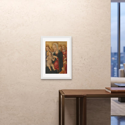 Orlonzo - FRAMED PRINT WHITE 20x2850x70cm ROOM